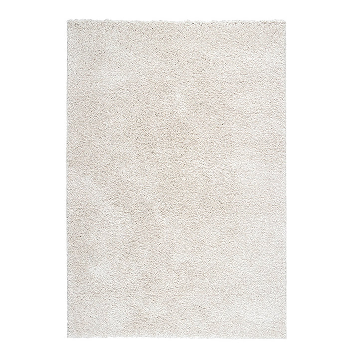 Hoogpolig vloerkleed - Lofty Creme/Wit - 1