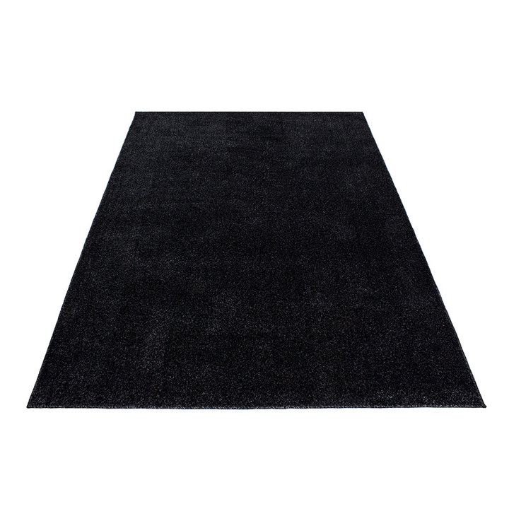 Laagpolig vloerkleed - Asa Antraciet  - 1