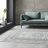 Perzisch tapijt - Mirkan Parun Blauw Creme