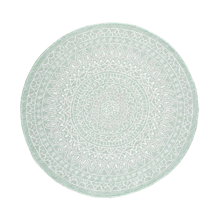 Rond Buitenkleed - Summer Azteca Mint - 1