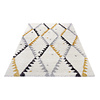 Hoogpolig vloerkleed - Essential Lark Creme Goud