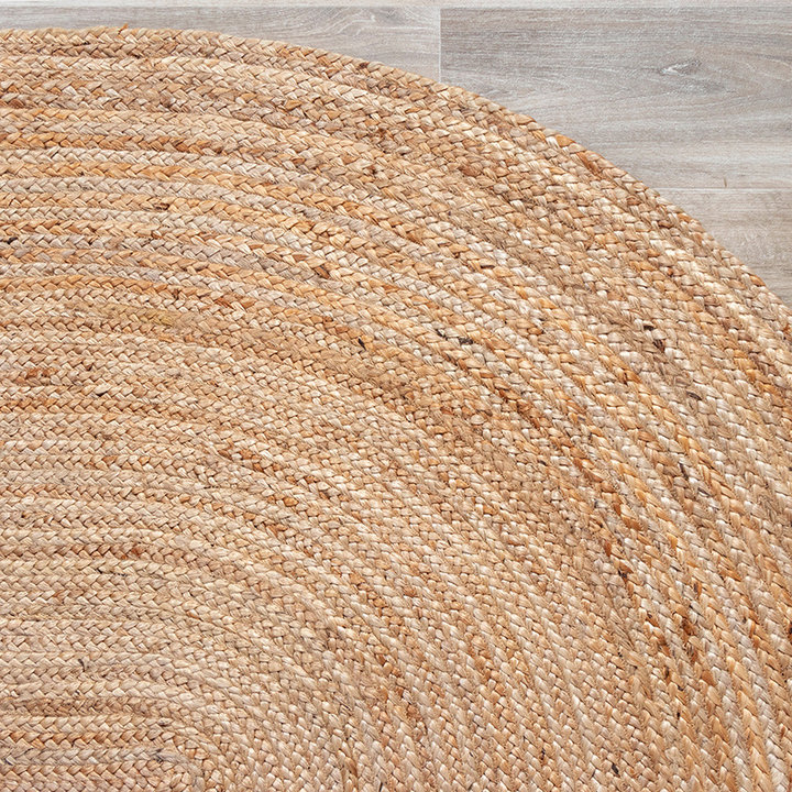 Jute vloerkleed - Fair Ovaal Naturel  - 3