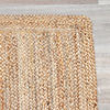 Jute vloerkleed - Fair vierkant naturel