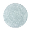 Rond hoogpolig vloerkleed - Lofty Lichtblauw - thumbnail 1