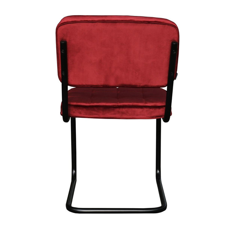 Stoel Velvet - Ivy Rood - 3