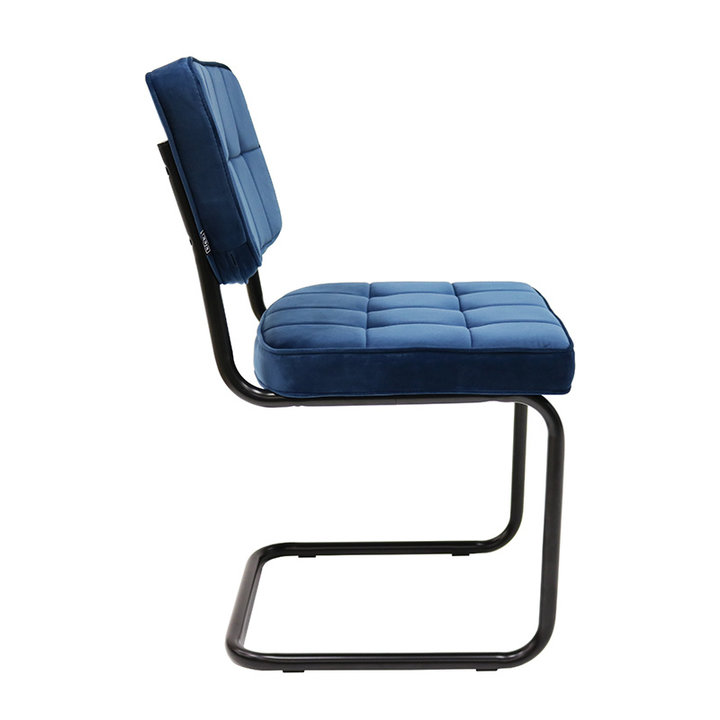 Stoel Velvet - Ivy Donker Blauw - 1