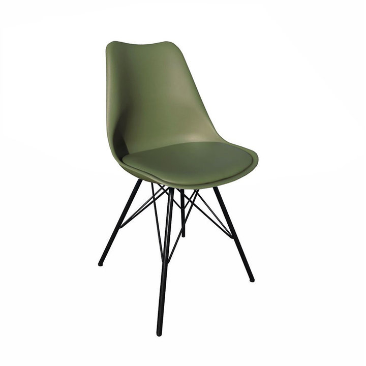 Stoel Metal Luuk - Groen