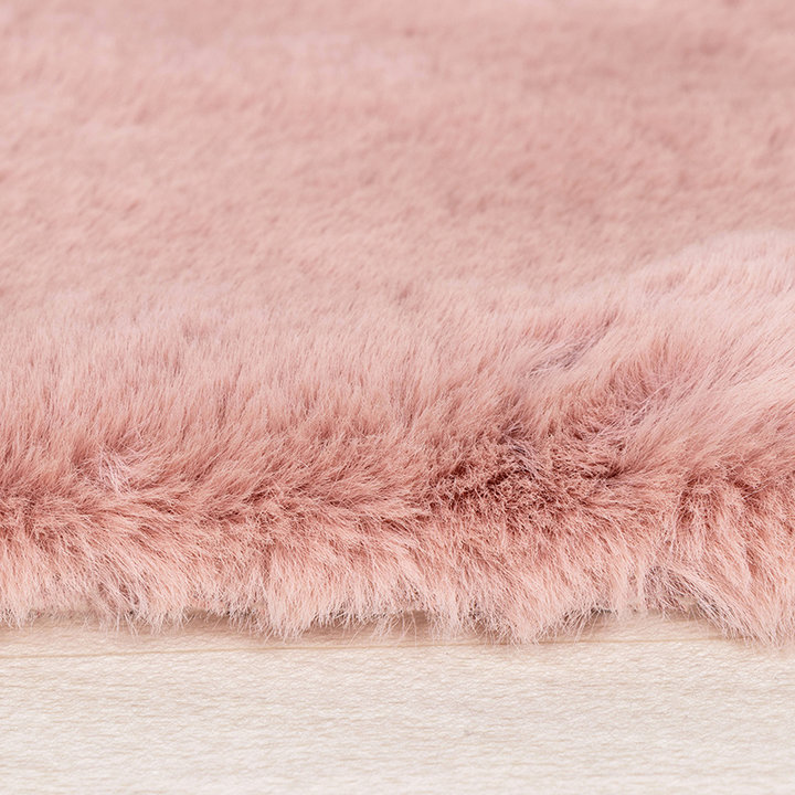 Kindervloerkleed - Huggy Hart Roze - 5