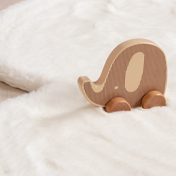 Kindervloerkleed - Huggy Hart Wit - 4
