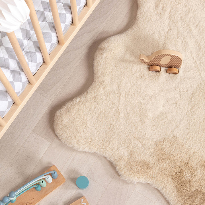 Kindervloerkleed - Huggy Schaap Creme - 2