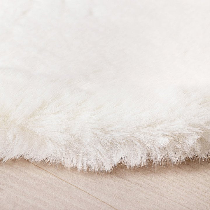 Kindervloerkleed - Huggy Wolk Wit - 5