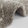 Rond vloerkleed - Allure Hash Grijs/Creme