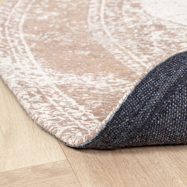 Rond Vintage vloerkleed - Admire Taupe - 5