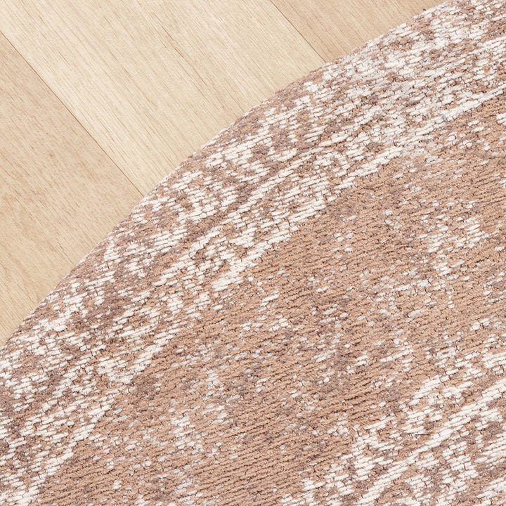 Rond Vintage vloerkleed - Admire Taupe - 6