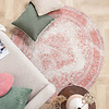 Rond Vintage vloerkleed - Admire Roze