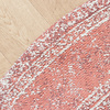 Rond Vintage vloerkleed - Admire Roze