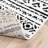 Scandinavisch Vloerkleed - Scandi Geo Zwart/Wit
