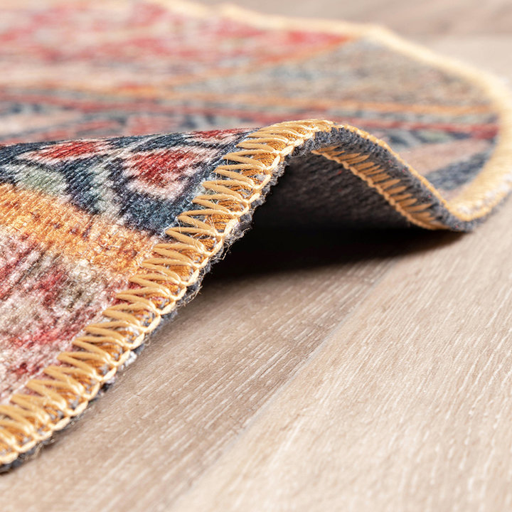 Patchwork Vloerkleed - Moods Rond Rustic No.16 - 5