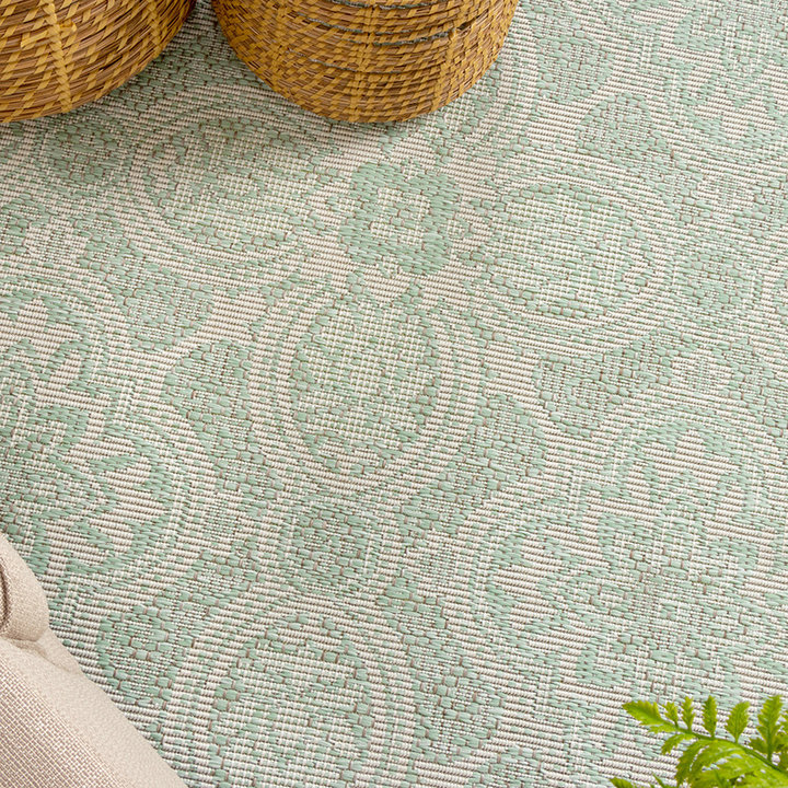 Rond Buitenkleed - Summer Oriental Mint - 4