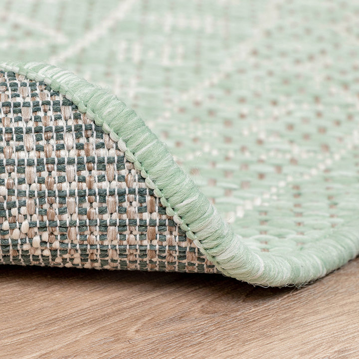 Rond Buitenkleed - Summer Azteca Mint - 5