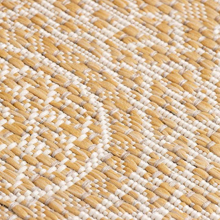 Rond Buitenkleed - Summer Azteca Geel - 8