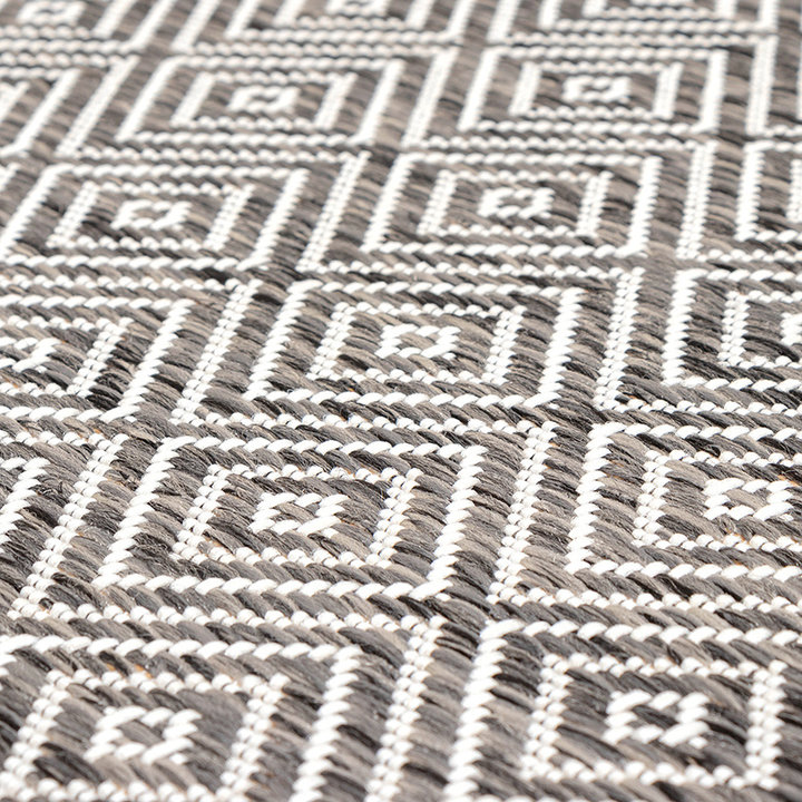 Buitenkleed - Summer Tile Grijs - 7