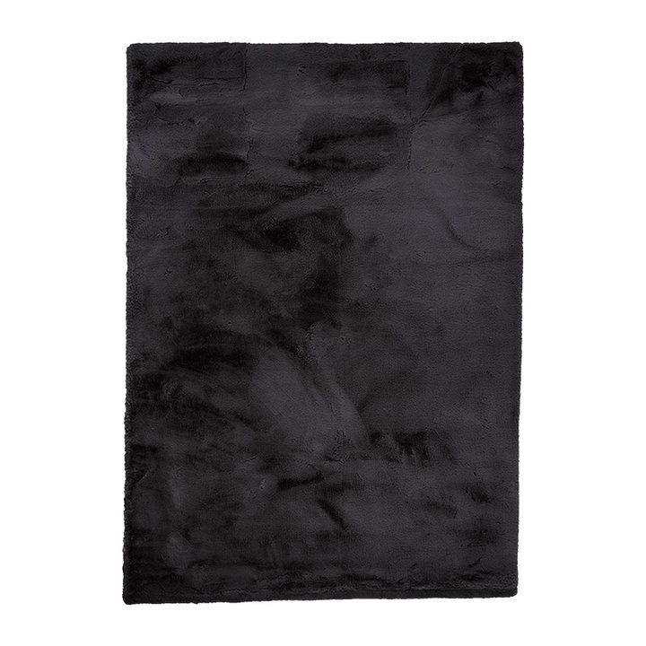 Zacht Hoogpolig vloerkleed - Comfy Supreme Zwart - 1
