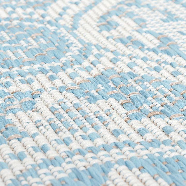 Rond Buitenkleed - Summer Oriental Lichtblauw - 8