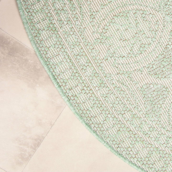 Rond Buitenkleed - Summer Oriental Mint - 6