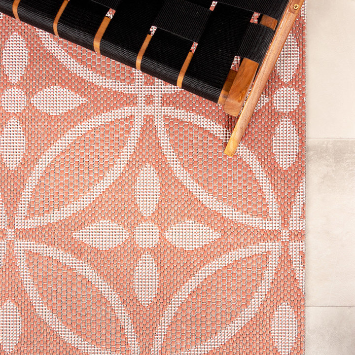 Buitenkleed - Summer Pattern Roze - 3