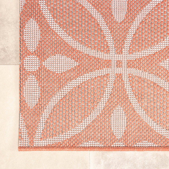 Buitenkleed - Summer Pattern Roze - 6