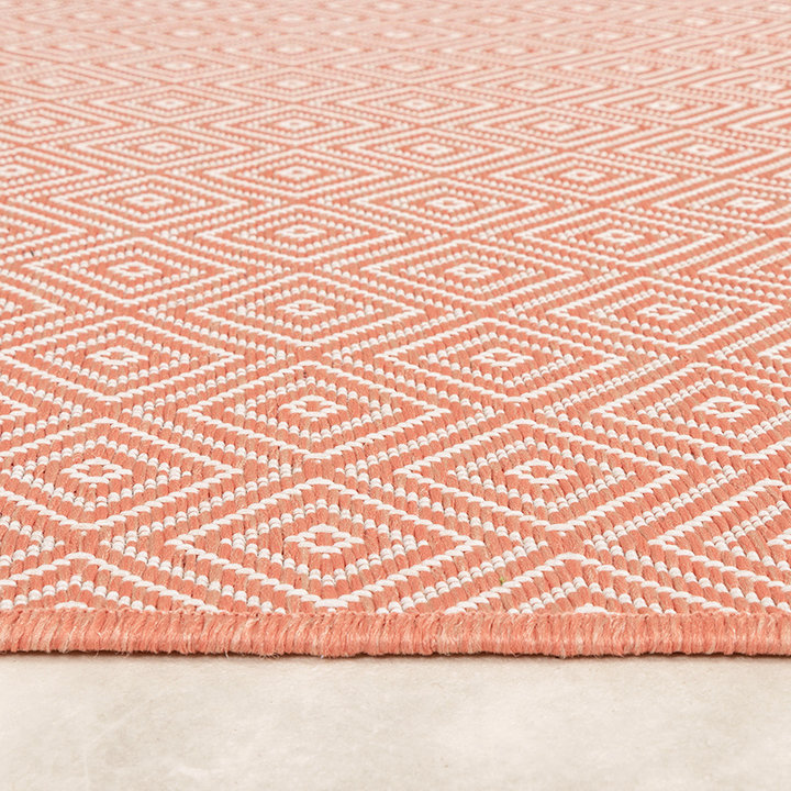 Buitenkleed - Summer Tile Roze - 7