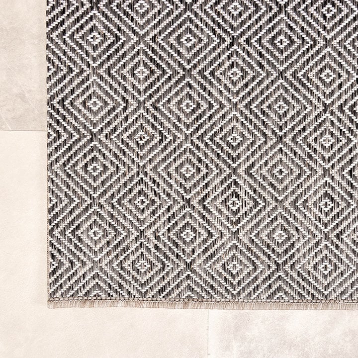 Buitenkleed - Summer Tile Grijs - 5