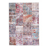 Patchwork vloerkleed - Azara Rood - thumbnail 1