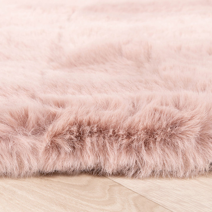 Zachte Hoogpolige loper - Comfy Supreme Roze - 3
