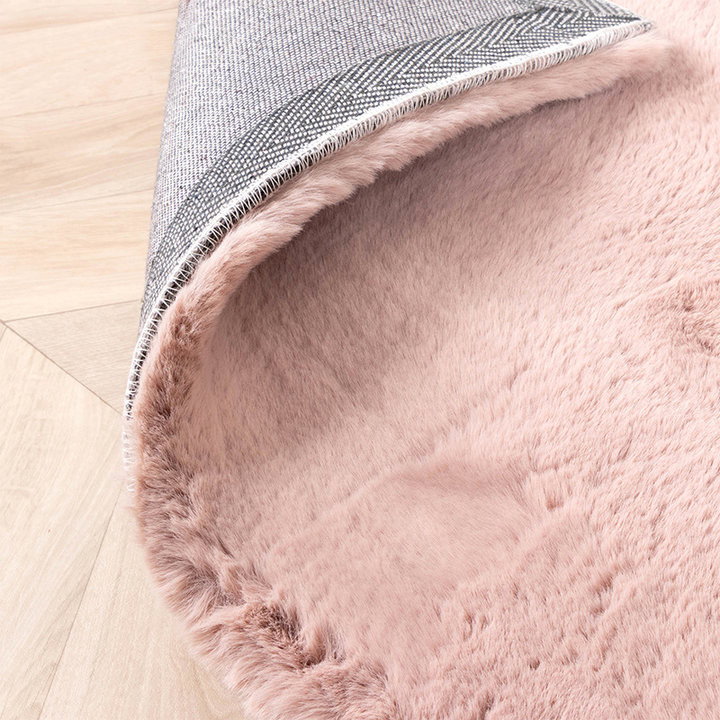 Zachte Hoogpolige loper - Comfy Supreme Roze - 5