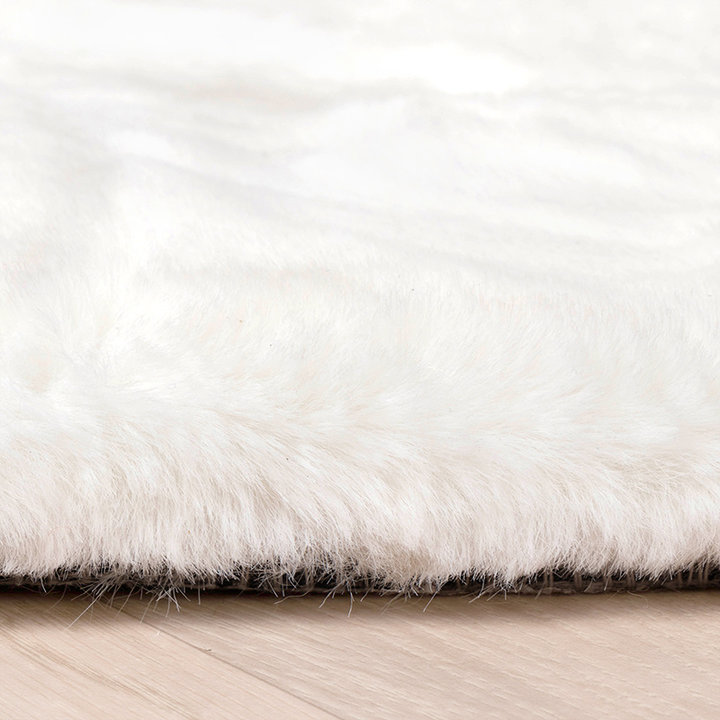 Zachte Hoogpolige loper - Comfy Supreme Wit - 3