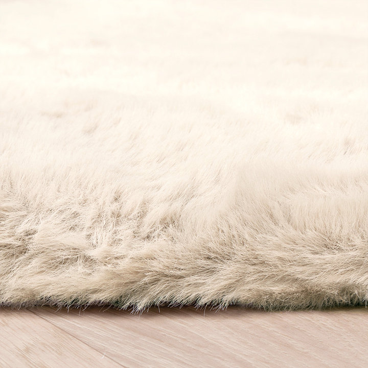 Zachte Hoogpolige loper - Comfy Supreme Creme - 3