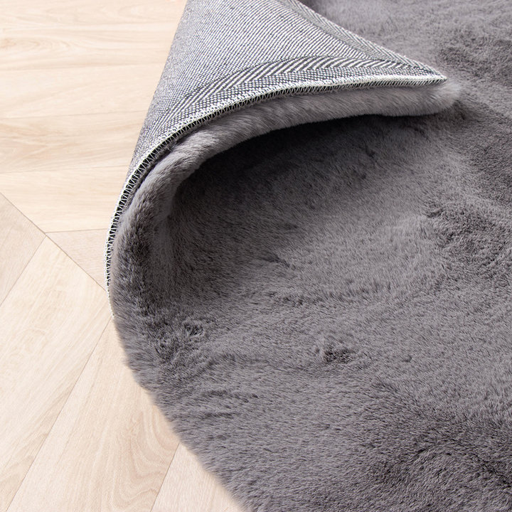 Zachte Hoogpolige loper - Comfy Supreme Antraciet - 5