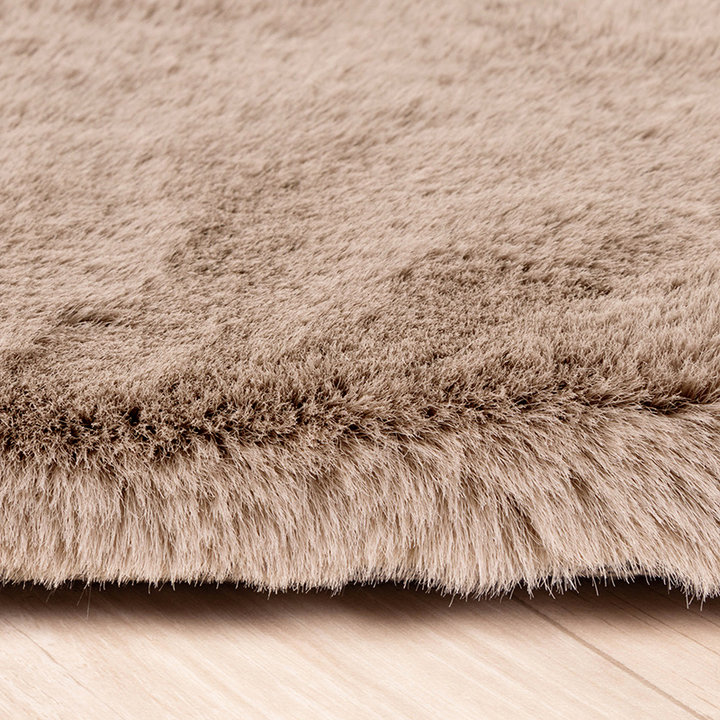 Zachte Hoogpolige loper - Comfy Supreme Taupe - 3