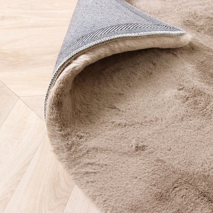 Zachte Hoogpolige loper - Comfy Supreme Taupe - 5