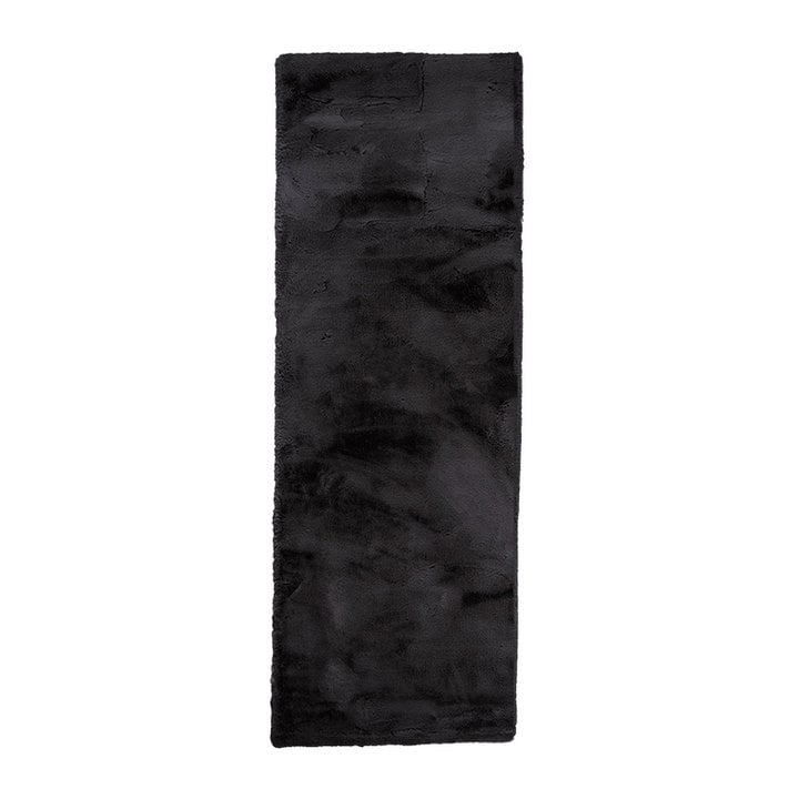 Zachte Hoogpolige loper - Comfy Supreme Zwart - 1