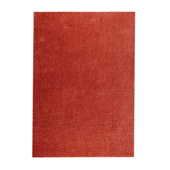 Hoogpolig vloerkleed - Solid Rood - 1
