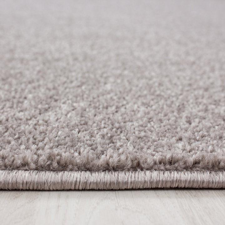 Rond laagpolig vloerkleed - Asa Beige  - 2