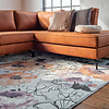 Bloemen vloerkleed - Roos Multicolor