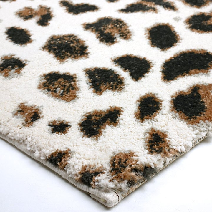 Panter vloerkleed - Fusca Creme/Bruin - 7