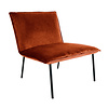 Velvet  Fauteuil - Lola Oranje - thumbnail