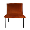Velvet  Fauteuil - Lola Oranje - thumbnail 2