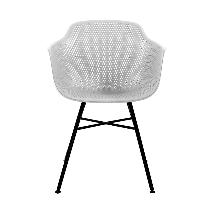 Tuinstoel - Indy Zwart/Wit - 2