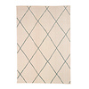 Scandinavisch buitenkleed – Odin Lines Creme Groen